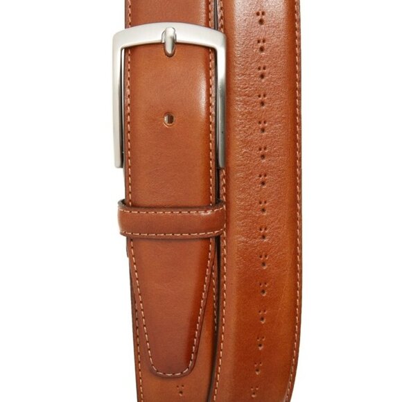 Nordstrom Men's Chadwick Brogue Belt - Picture 2 of 4